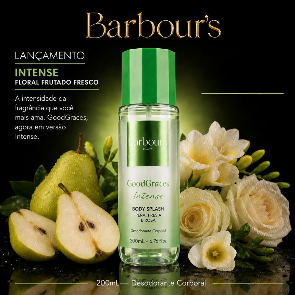 Linha Intense Body Splash Good Graces | Barbour's Beauty