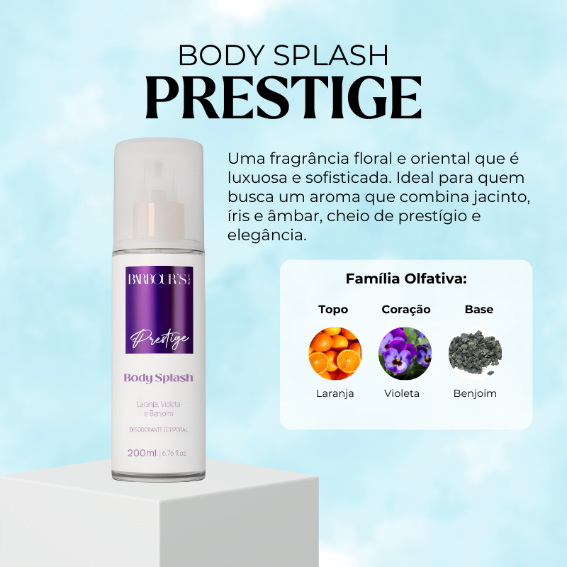 Body Splash Prestige Desodorante Colônia 200ml