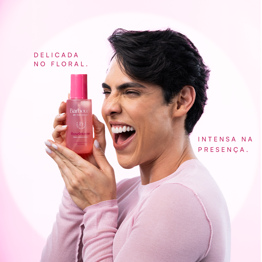 Kit 2 Body Splash Rose Intense e Golden Vanille Feliz no Simples Barbour’s by Theodoro 200ml
