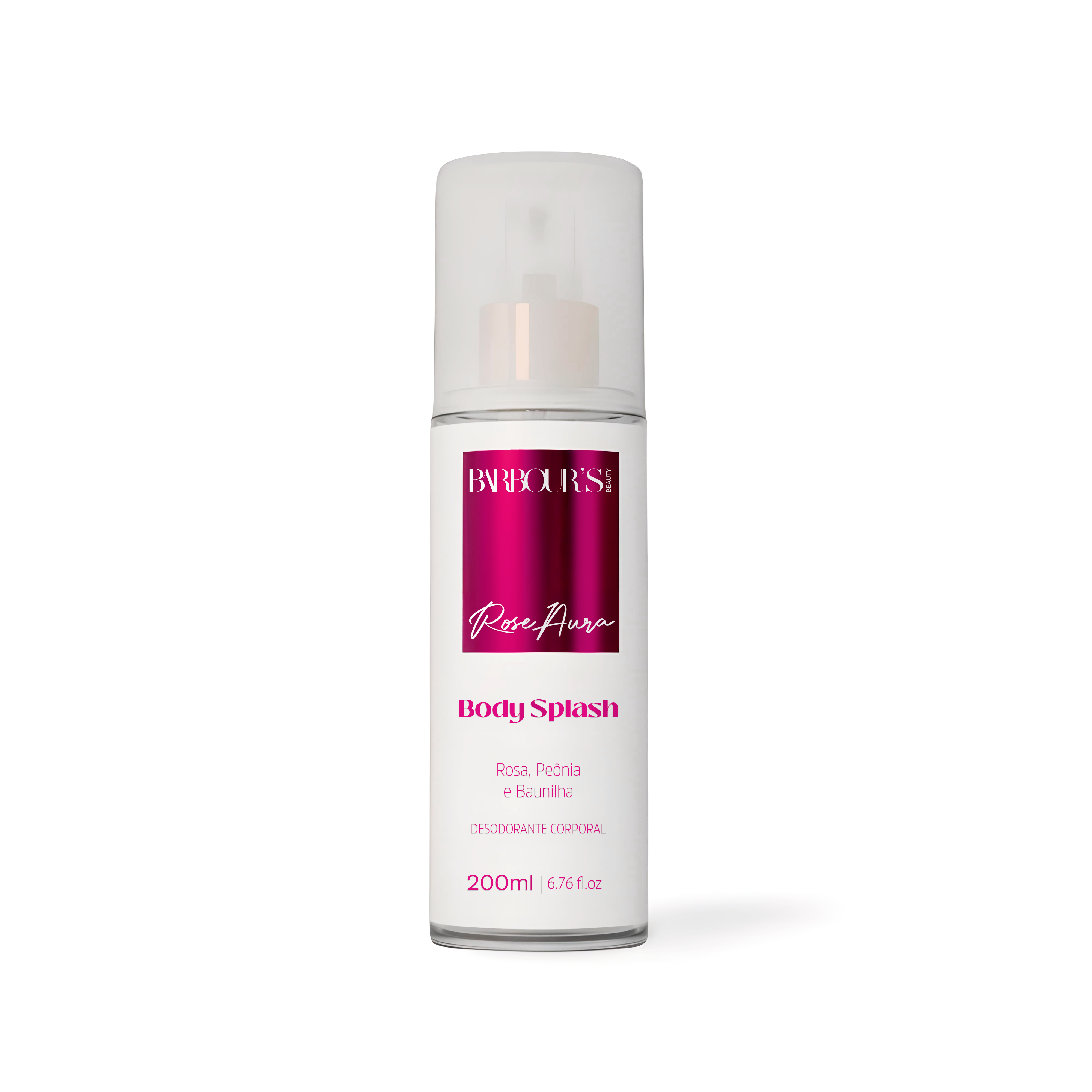 Body Splash Rose Aura Desodorante Colônia 200ml