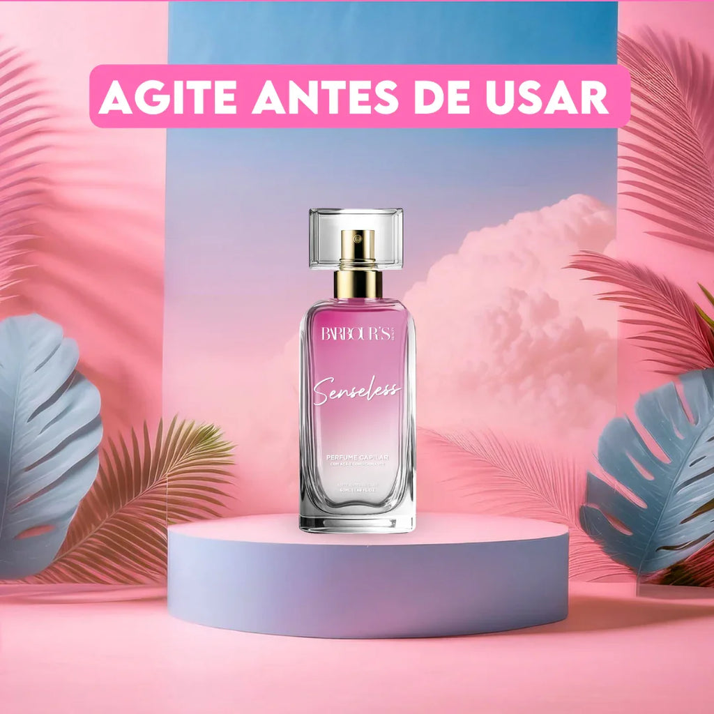Perfume para cabelo / finalizador termoativo Senseless