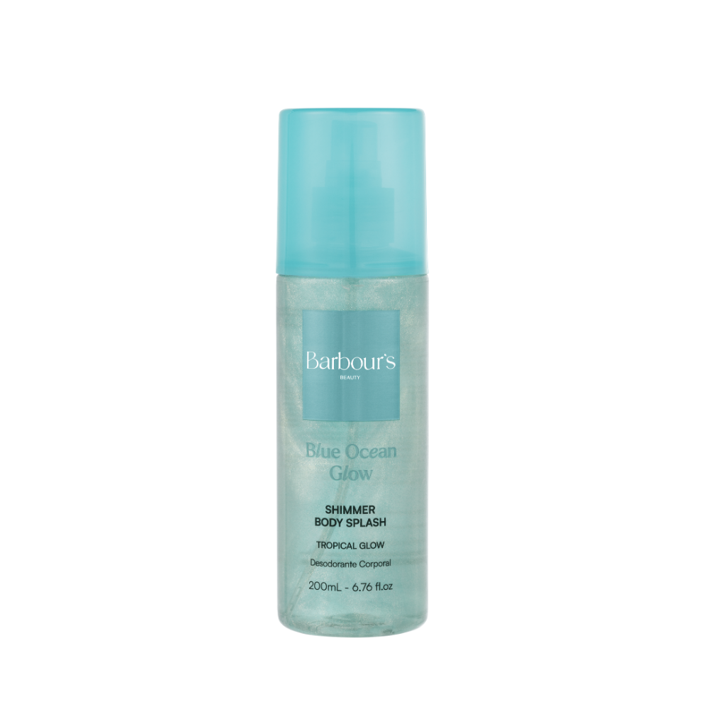 Shimmer Body Splash Blue Ocean Glow Desodorante Colônia 200ml