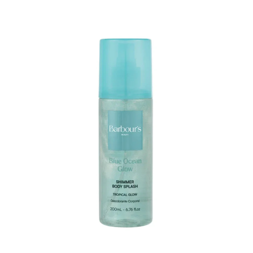 Shimmer Body Splash Blue Ocean Glow Desodorante Colônia 200ml