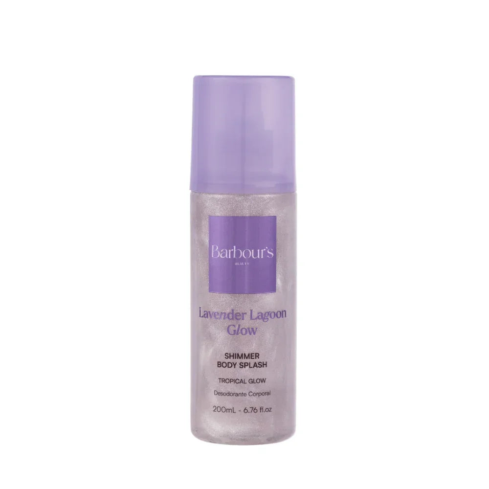 Shimmer Body Splash Lavender Lagoon Glow Desodorante Colônia 200ml