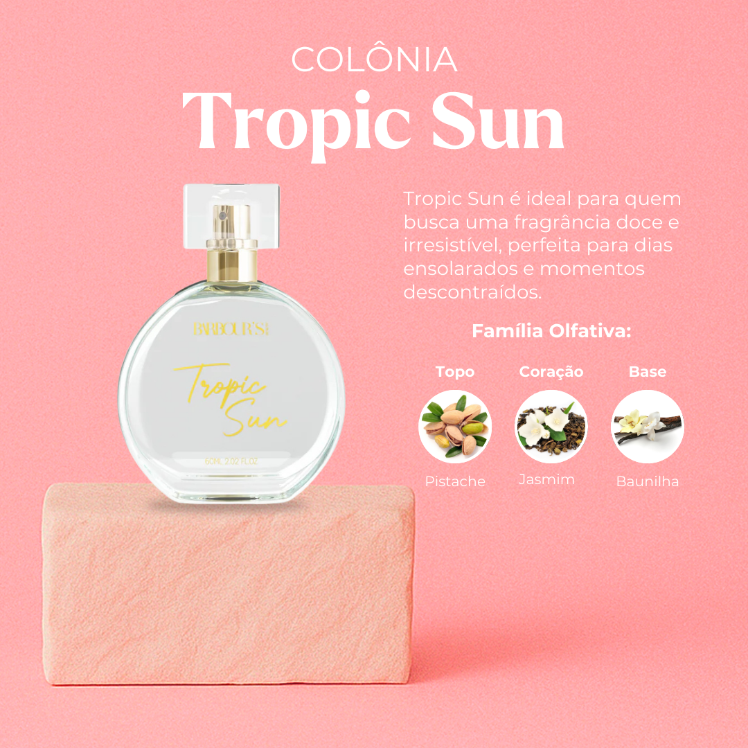 Kit Deo Parfum e Perfume Capilar - Tropic Sun