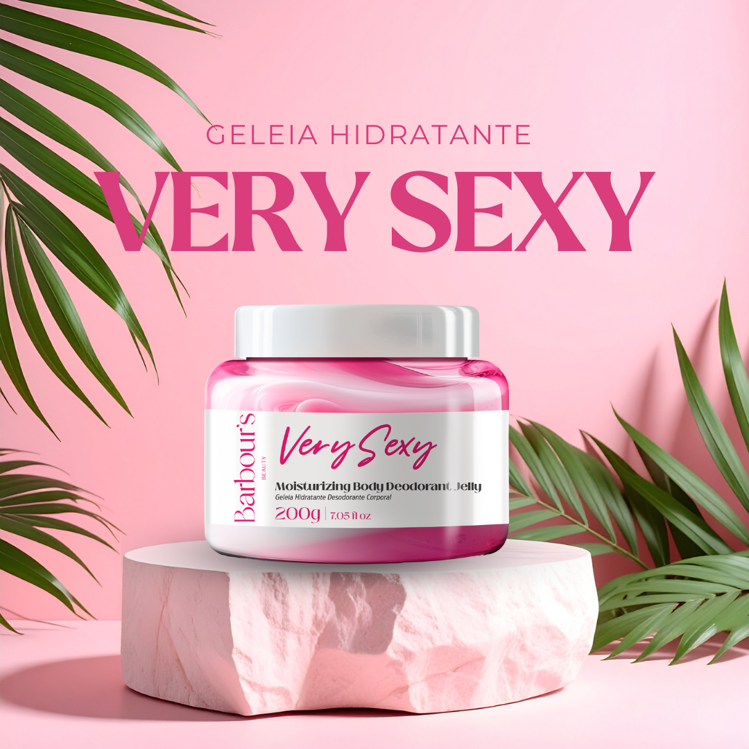 Geleia Hidratante Desodorante Corporal Very Sexy 200g