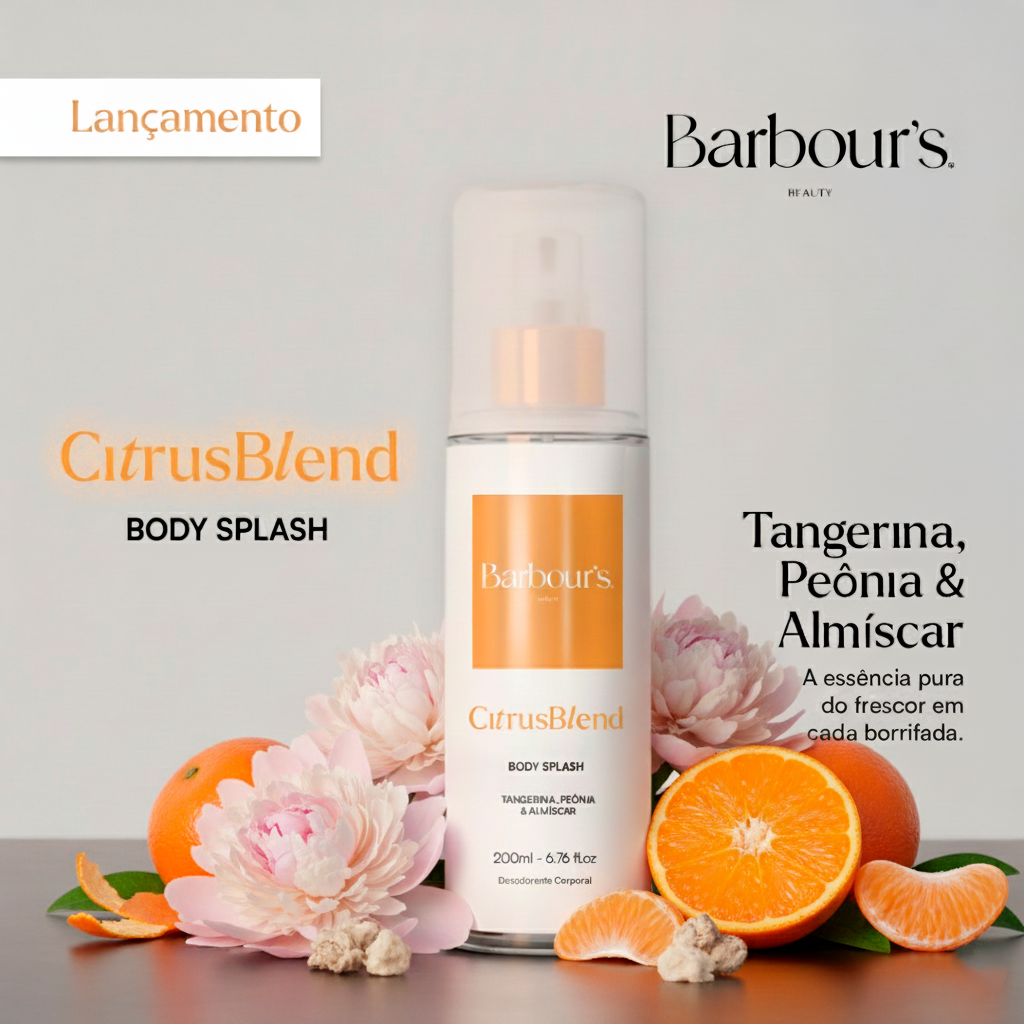 Body Splash Citrus Blend Desodorante Colônia 200ml