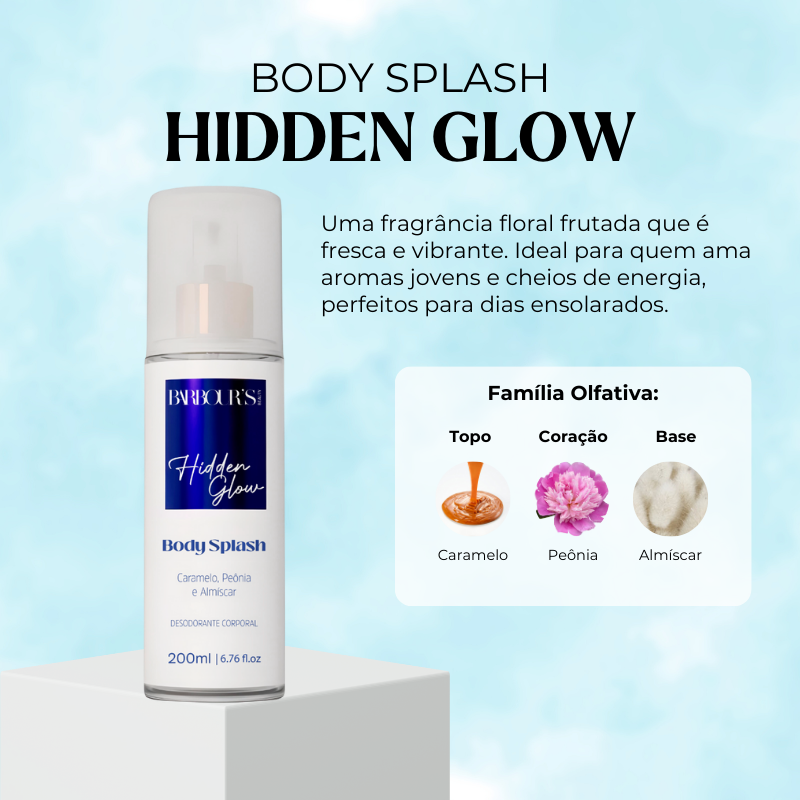 Body Splash Hidden Glow Desodorante Colônia 200ml (cópia)