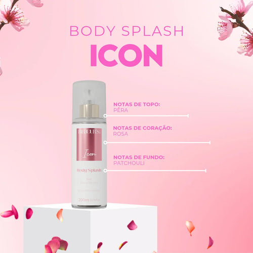 Body Splash Icon Desodorante Colônia 200ml