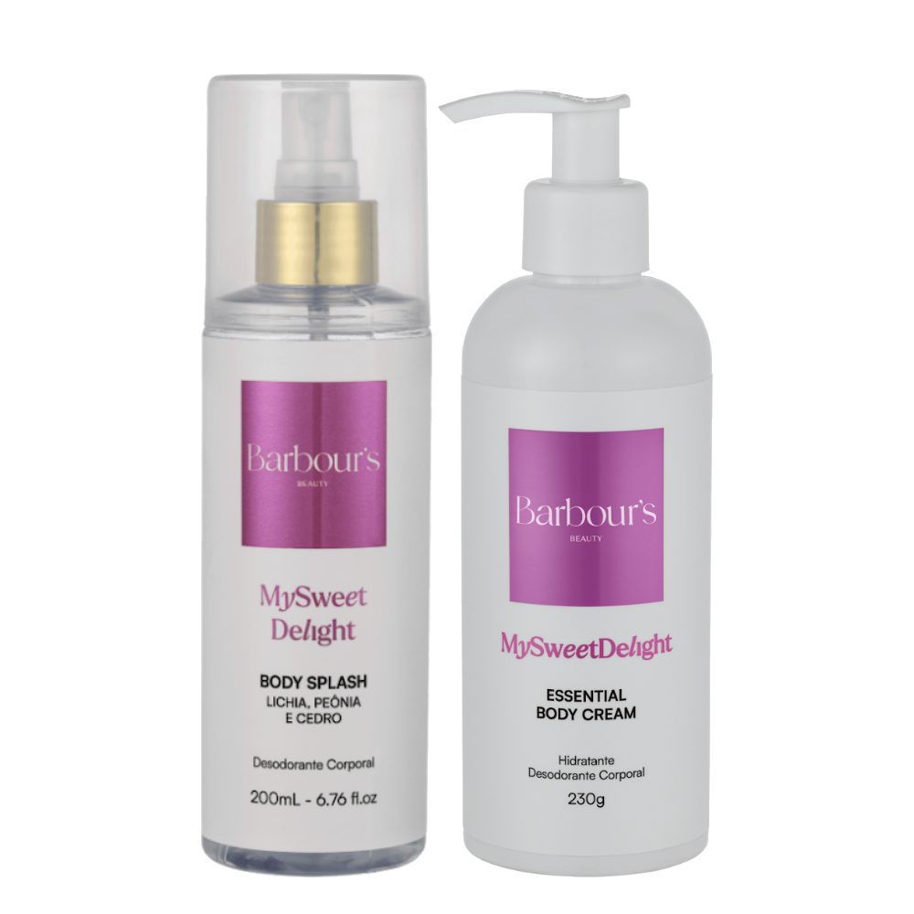 Kit My Sweet Delight - Body Splash e Body Cream