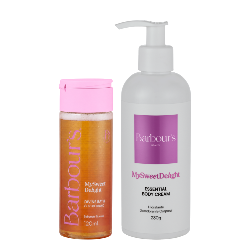 Kit My Sweet Delight - Body Cream e Óleo de Banho