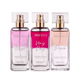 Kit 3 Perfumes Capilares - My Sweet Delight, Very Sexy e Roses
