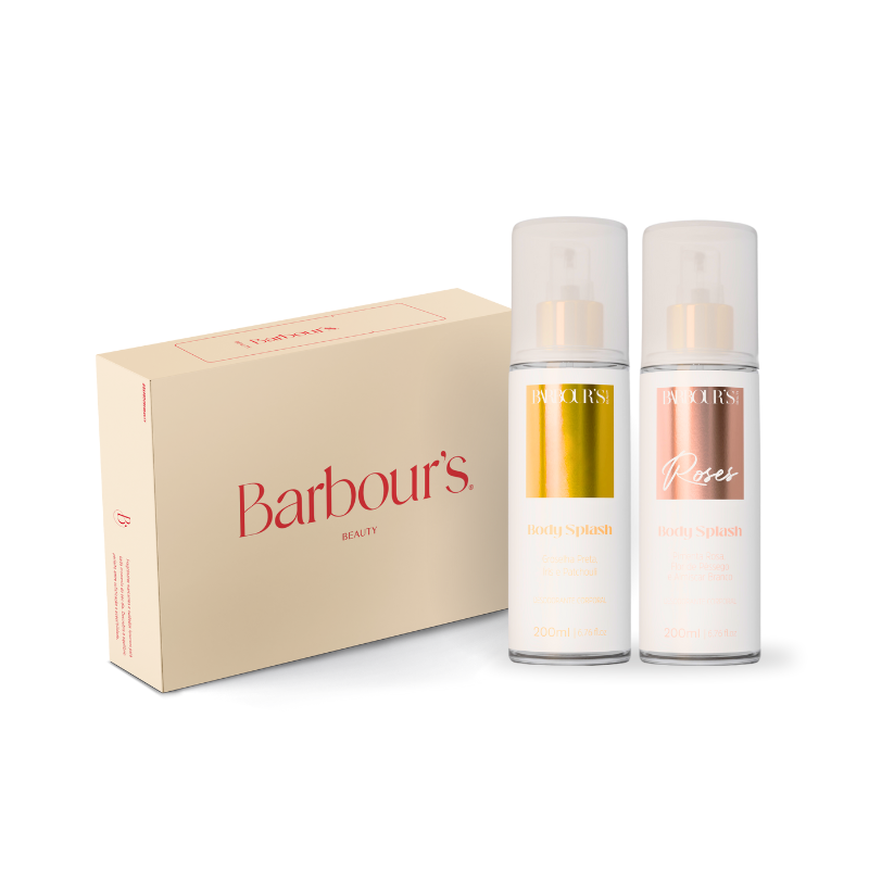 Kit Presenteável 2 Body Splash Desodorante Colônia 200ml - Living Grace, Roses