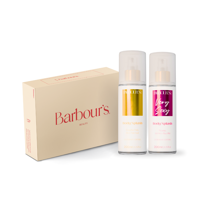 Kit Presenteável 2 Body Splash Desodorante Colônia 200ml - Living Grace, Very Sexy
