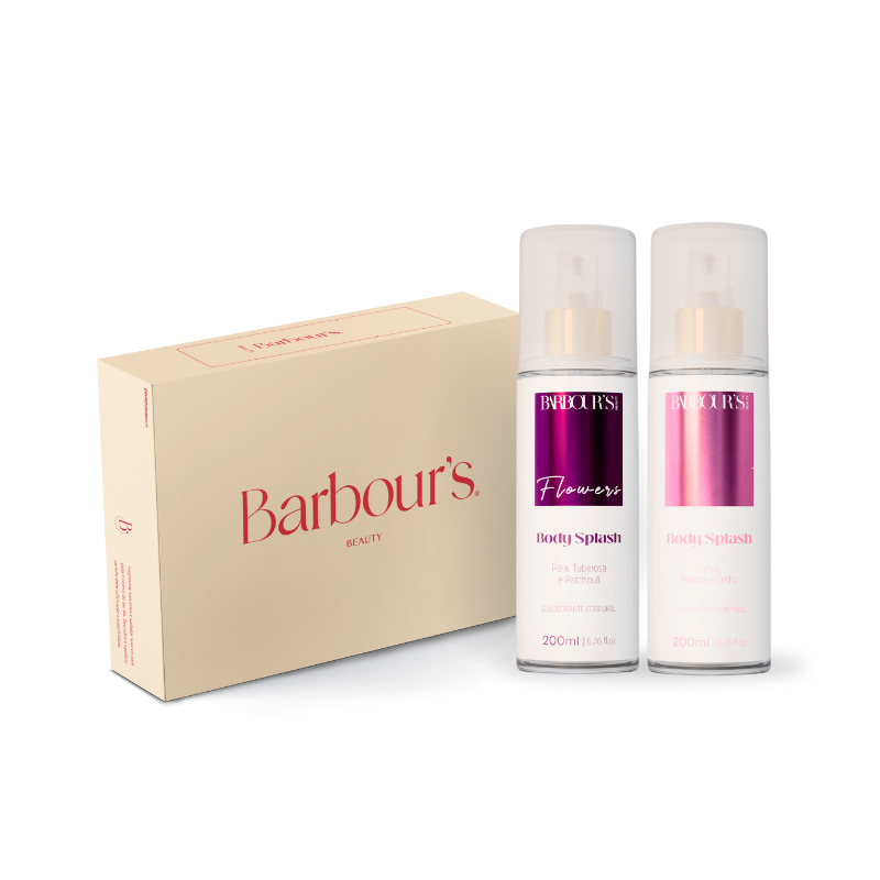 Kit Presenteável 2 Body Splash Desodorante Colônia 200ml - My Sweet Delight, Flowers