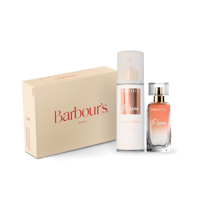 Kit Presenteável Perfume de Cabelo e Body Splash - Roses