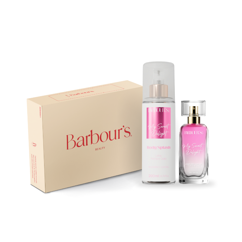 Kit Presenteável Body Splash + Perfume de Cabelo My Sweet Delight