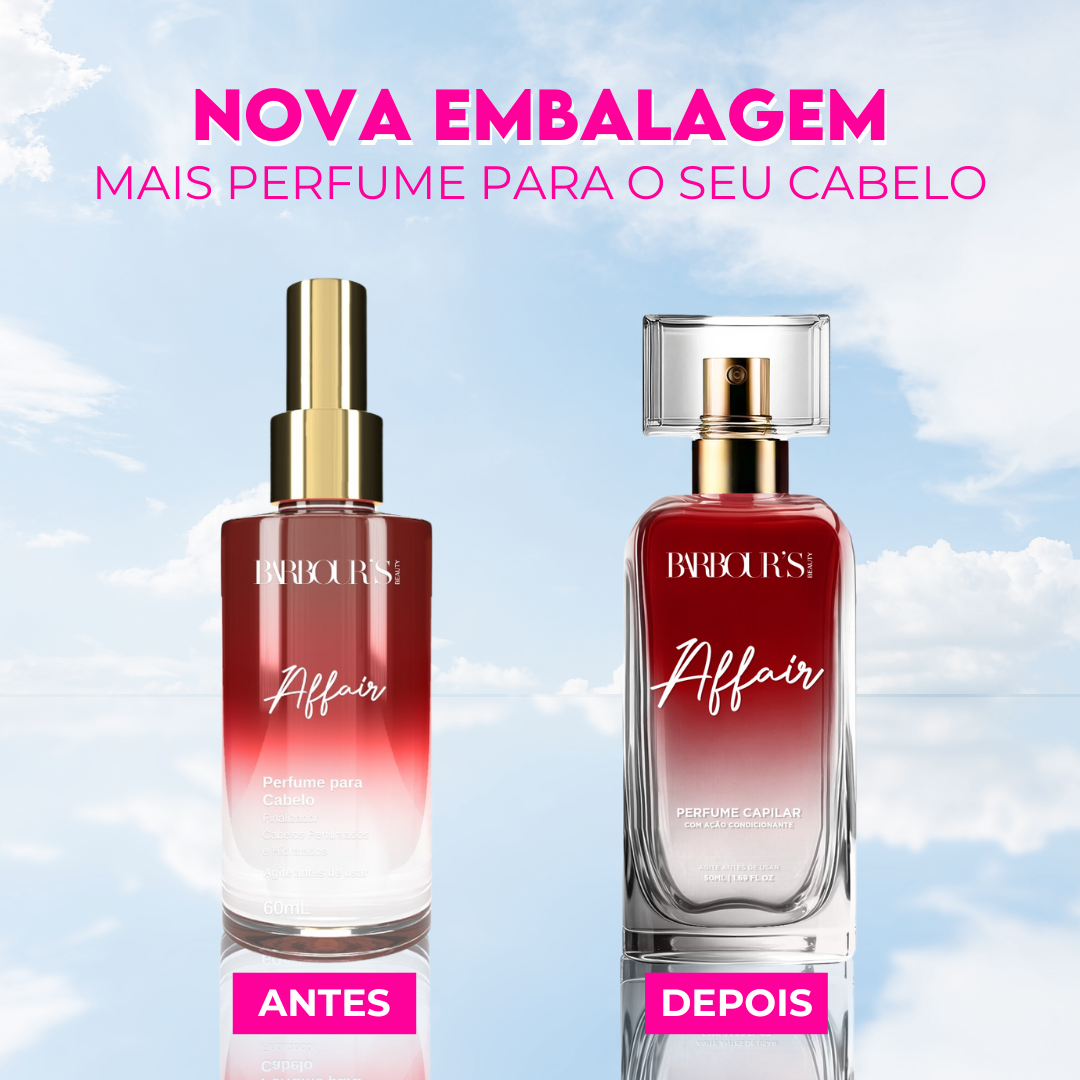Kit 2 Perfumes de Cabelo - Living Grace e Affair