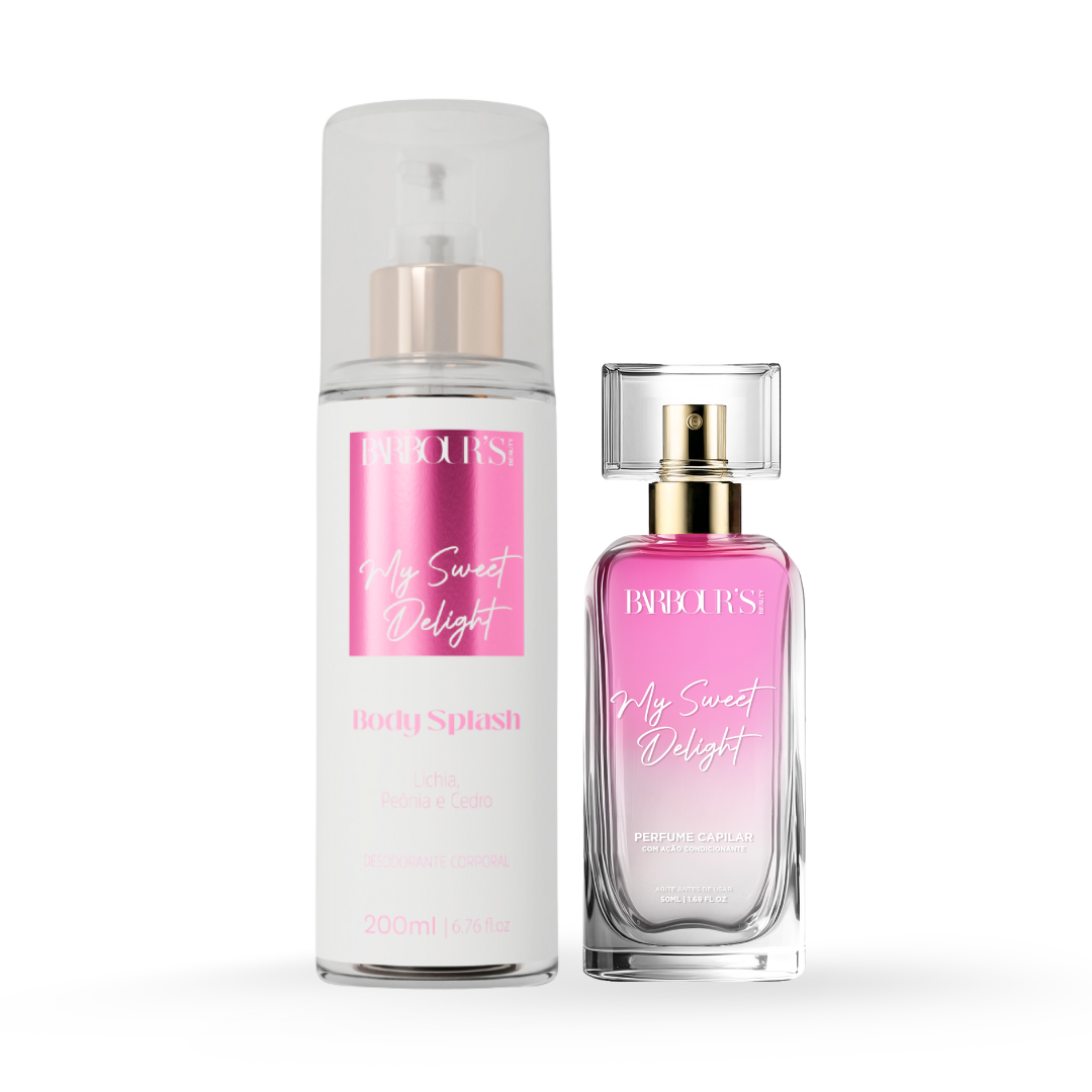 Kit Body Splash + Perfume de Cabelo My Sweet Delight - Image 1