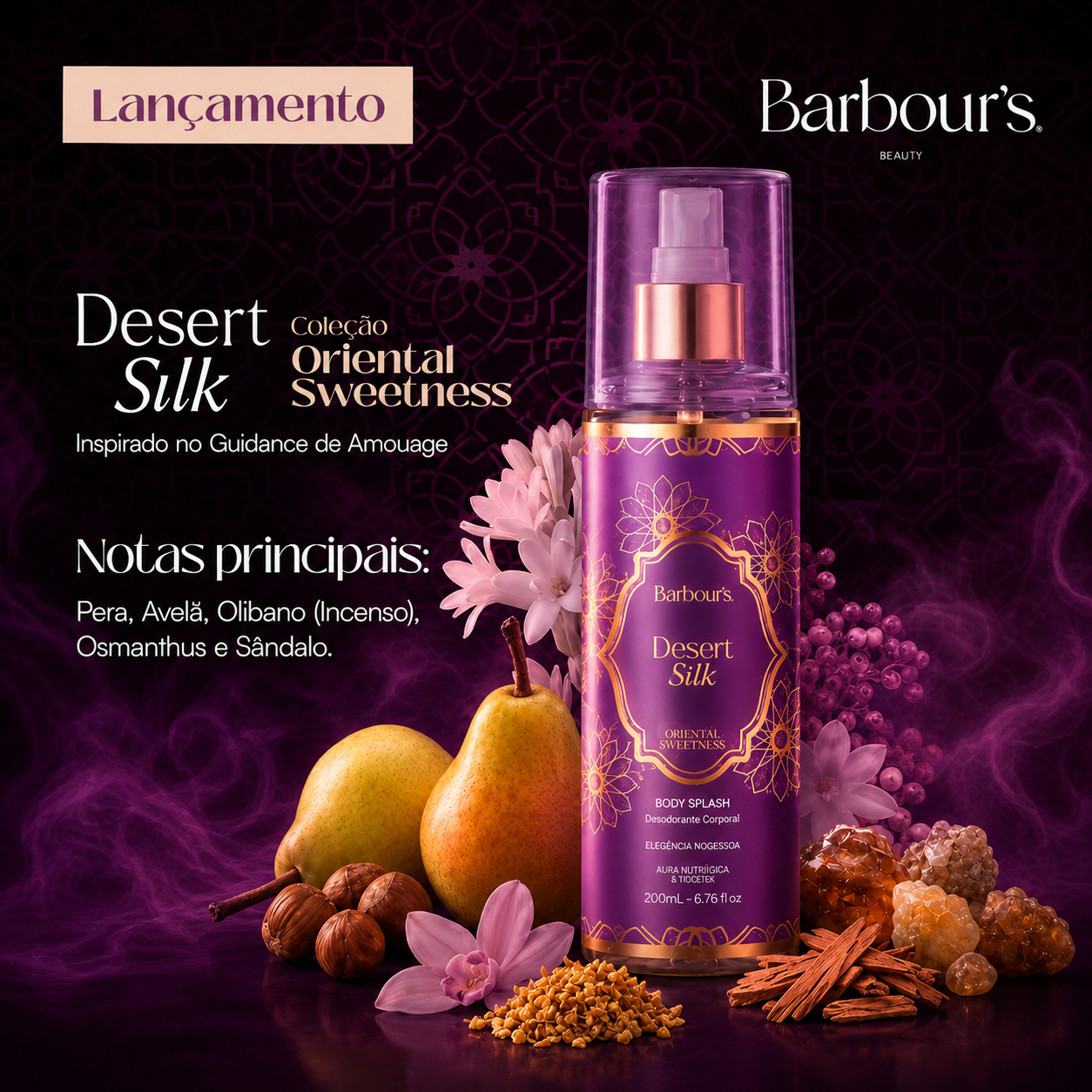 Body Splash Desert Silk - Oriental Sweetness